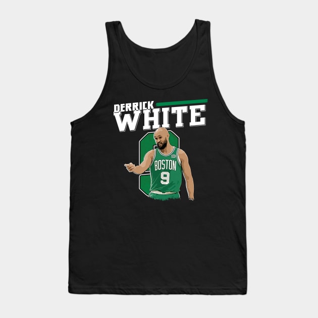 Derrick White Tank Top by WYATB Art